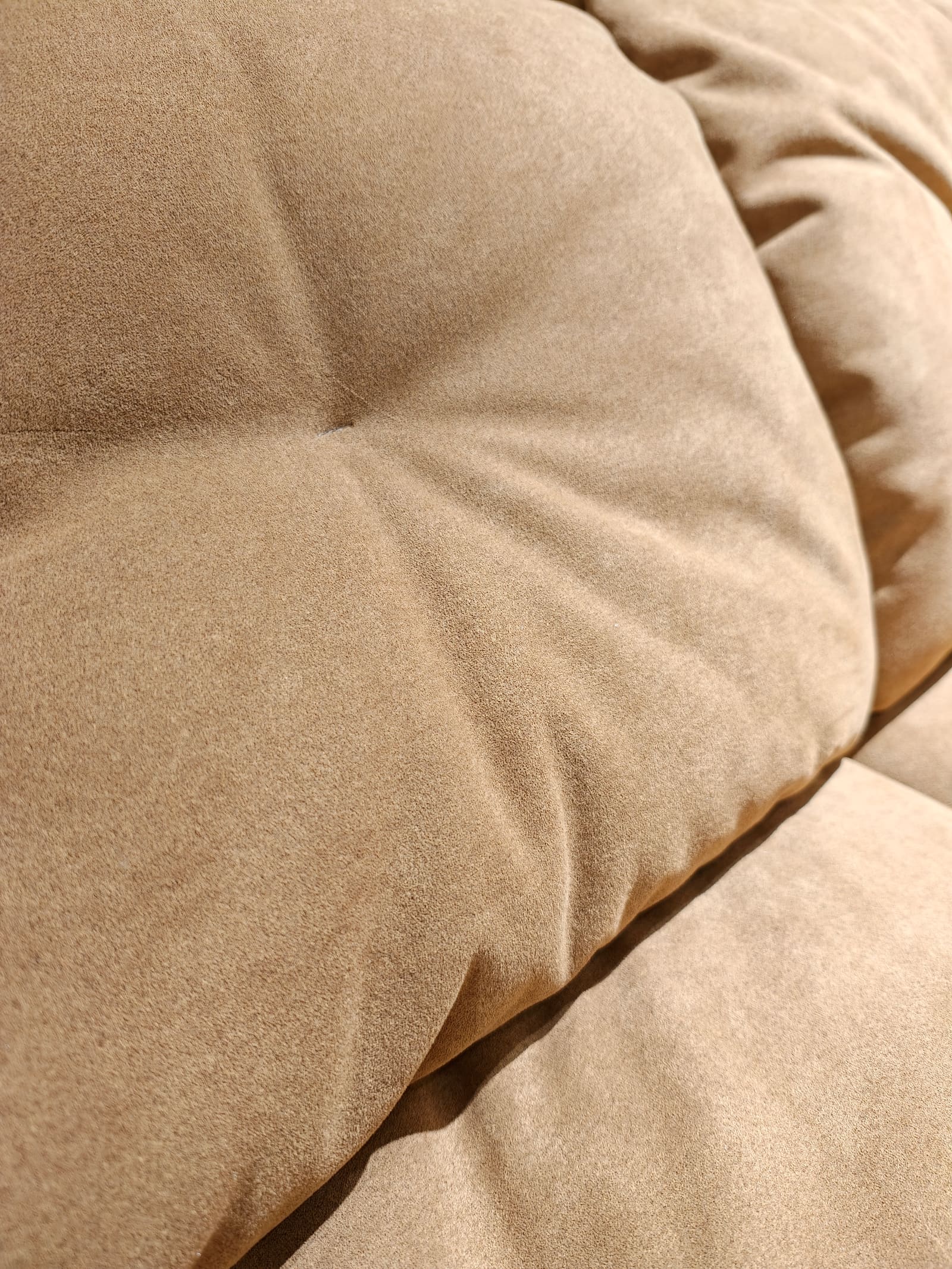 Suede Fabric Modular Two-Seater Sofa D076 6